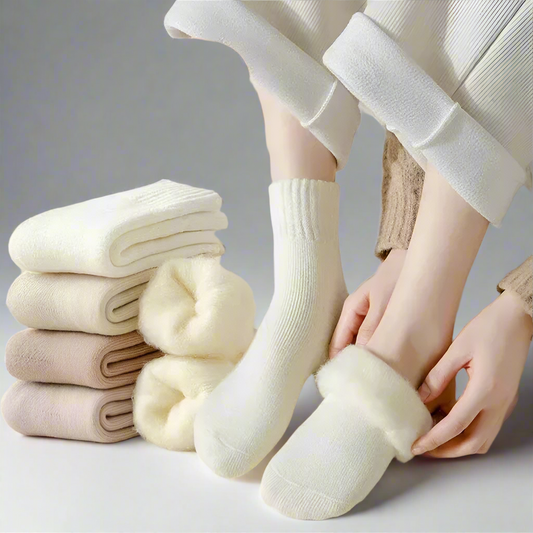 Wool Plush Socks Bundle