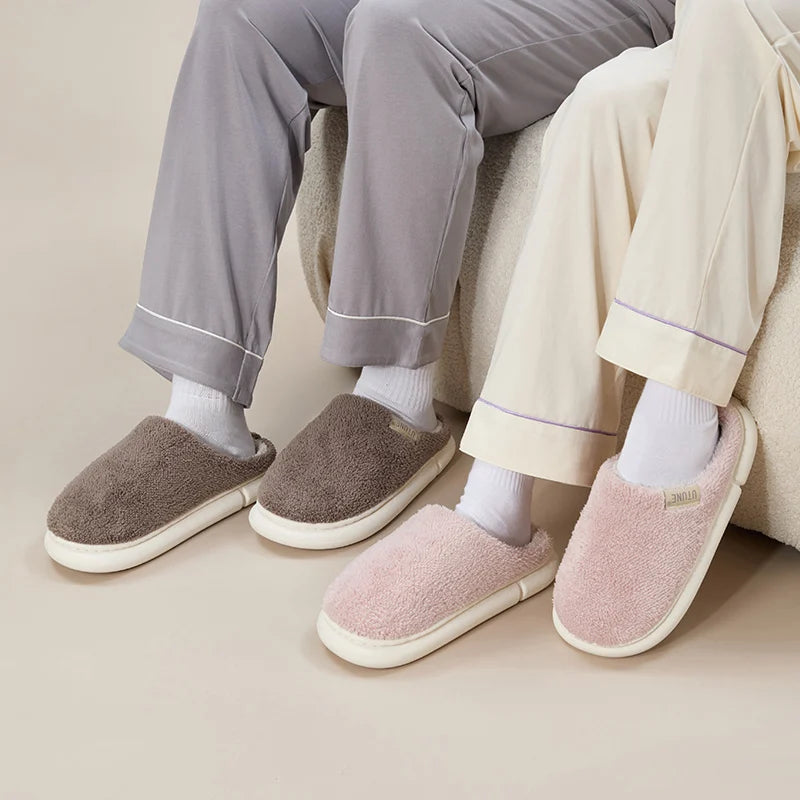 Flat Plush Slippers