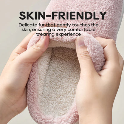 Flat Plush Slippers