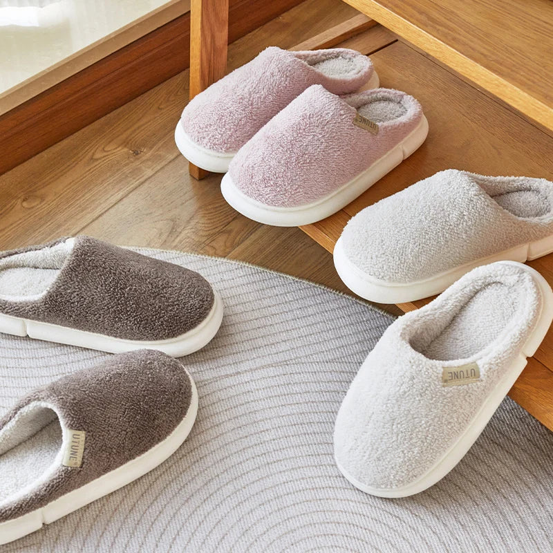 Flat Plush Slippers