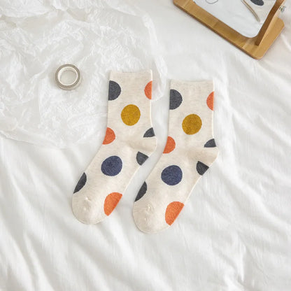 Polka Dotted Kawaii Socks Bundle