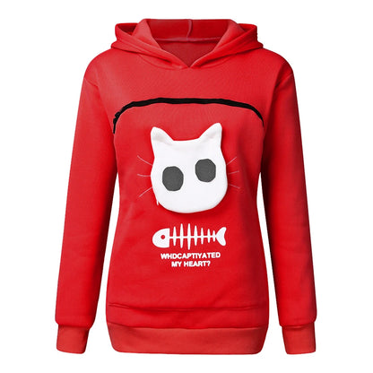 Cat Lovers Pouch Hoodie