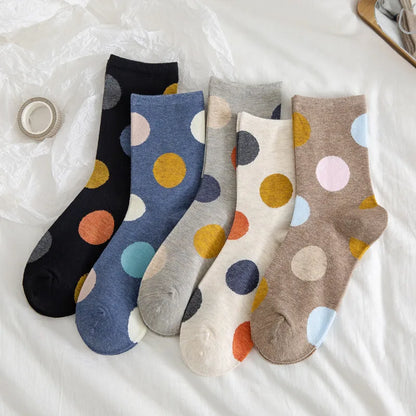 Polka Dotted Kawaii Socks Bundle