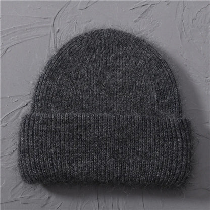 Cashmere Three Fold Knitted Beanie