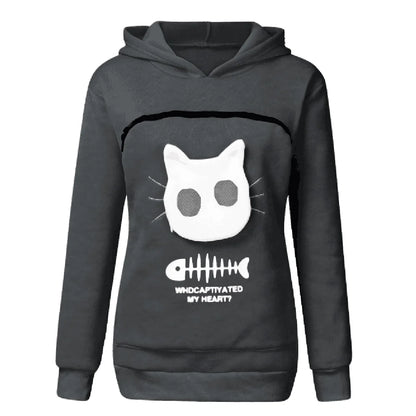 Cat Lovers Pouch Hoodie