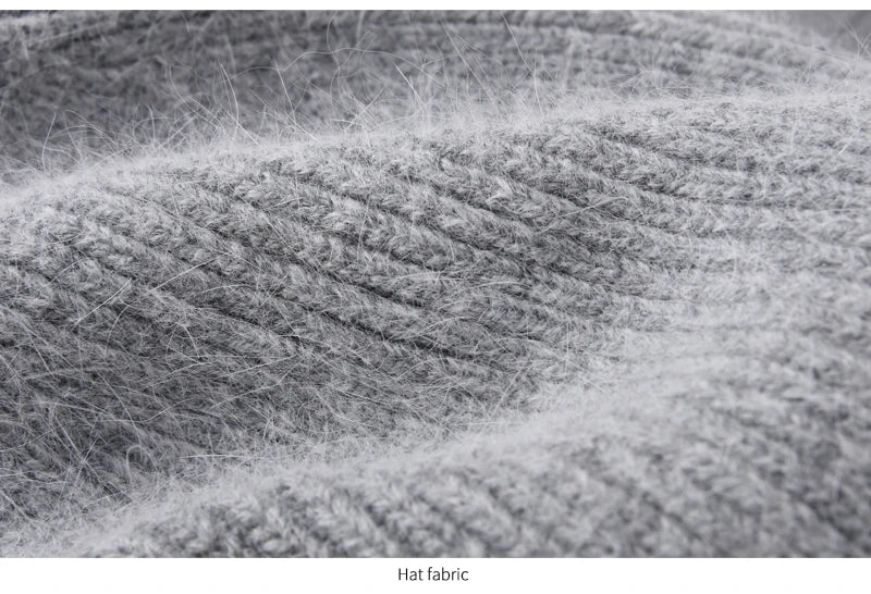 Cashmere Three Fold Knitted Beanie