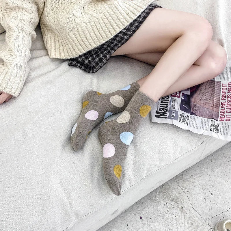 Polka Dotted Kawaii Socks Bundle