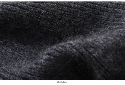 Cashmere Three Fold Knitted Beanie