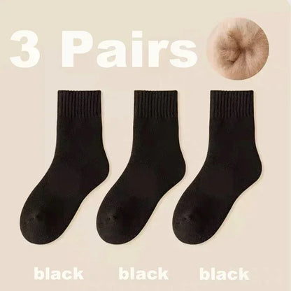 Wool Plush Socks Bundle