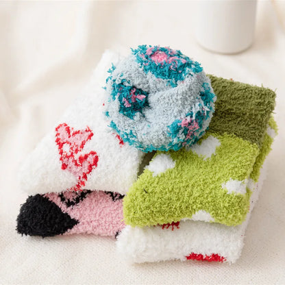 Kawaii Fleece Socks Bundle