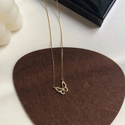 Butterfly Pendant Necklace