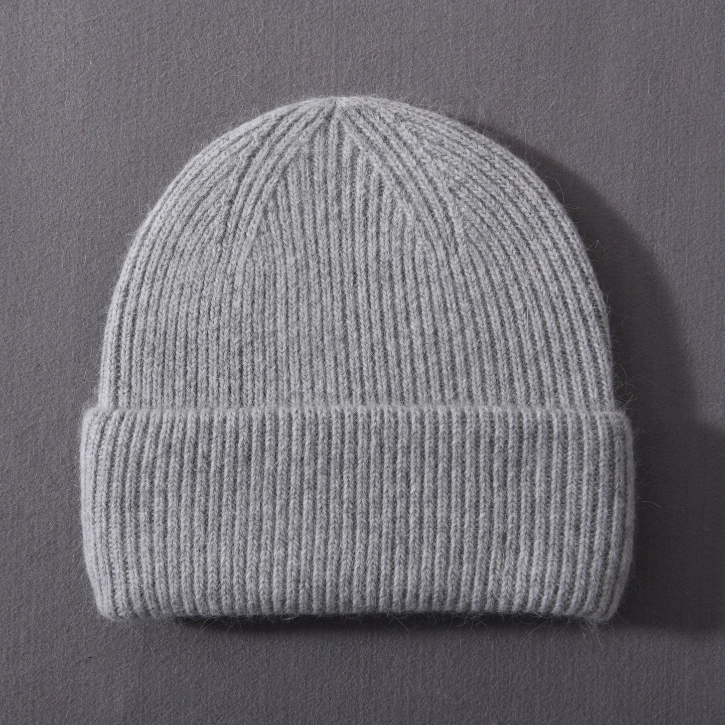 Cashmere Three Fold Knitted Beanie