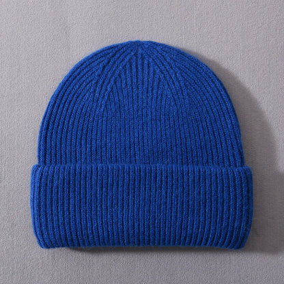 Cashmere Three Fold Knitted Beanie