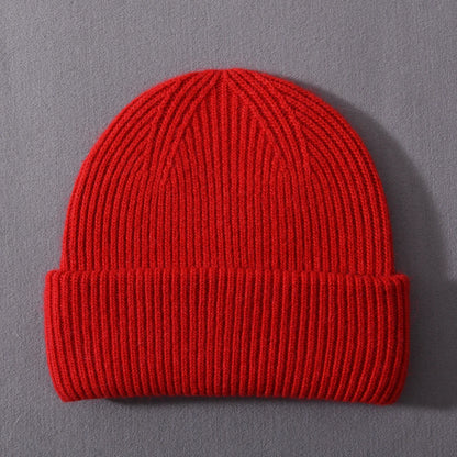 Cashmere Three Fold Knitted Beanie