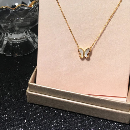 Butterfly Pendant Necklace