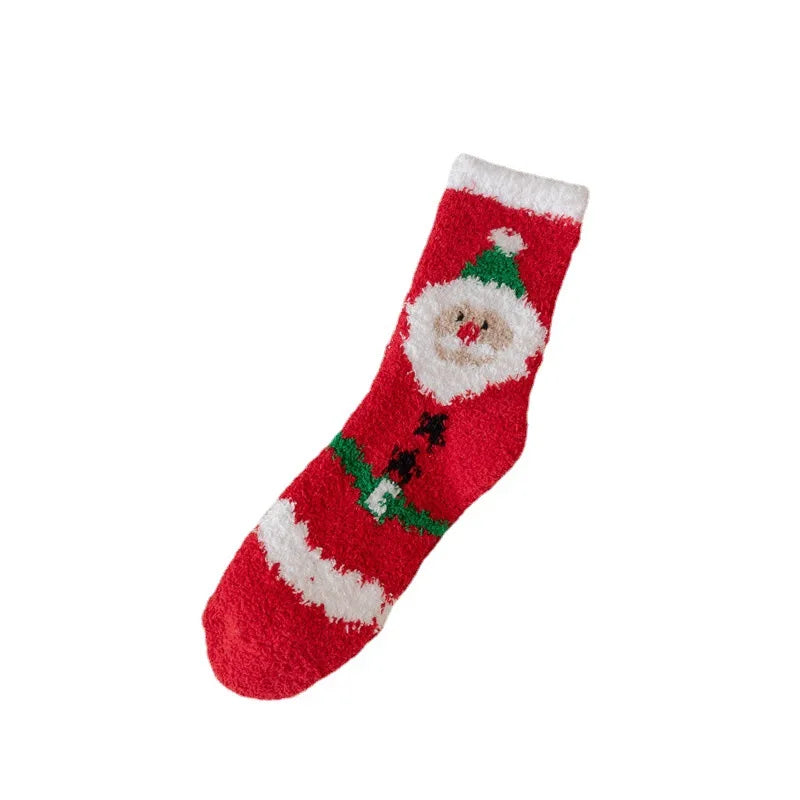 Thickened Fleece Christmas Socks