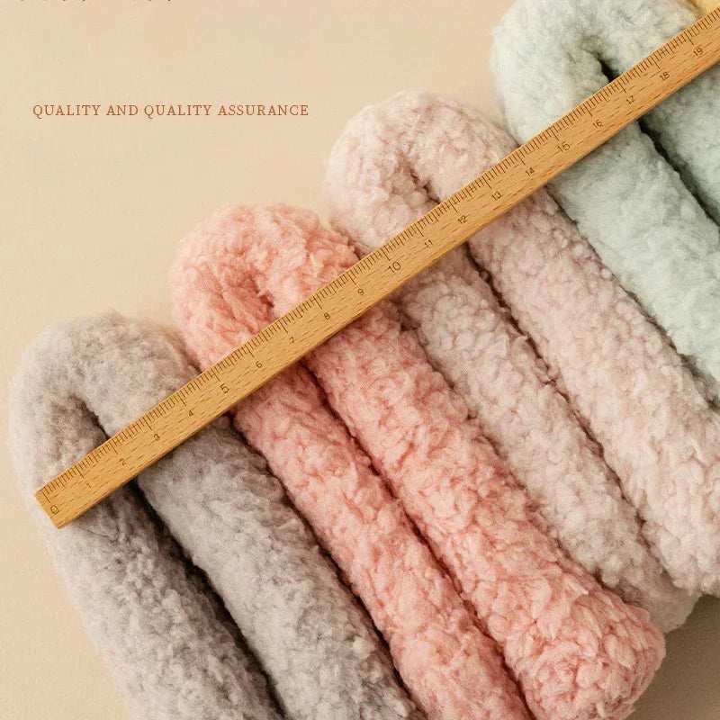 Coral Plush Winter Tube Socks Bundle