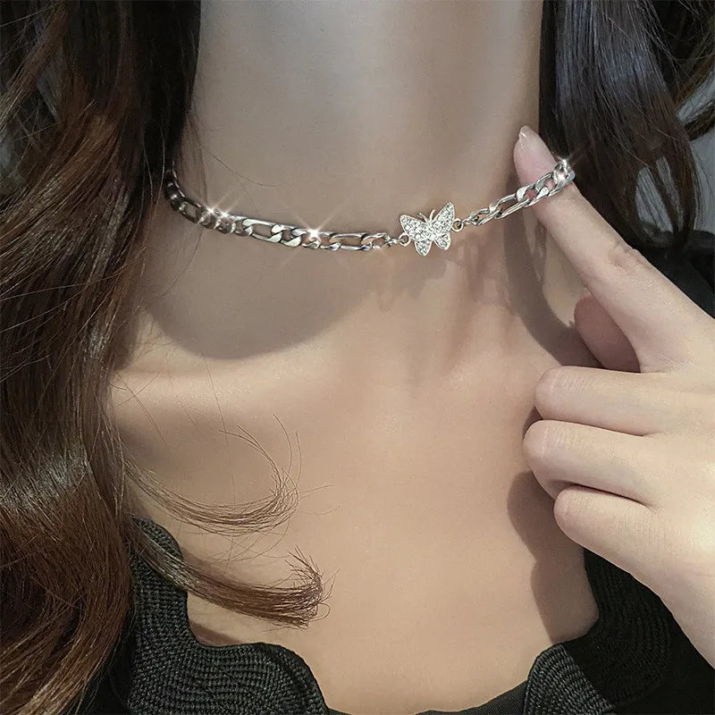 Butterfly Pendant Necklace