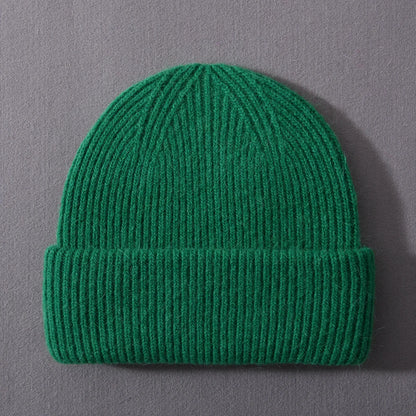 Cashmere Three Fold Knitted Beanie