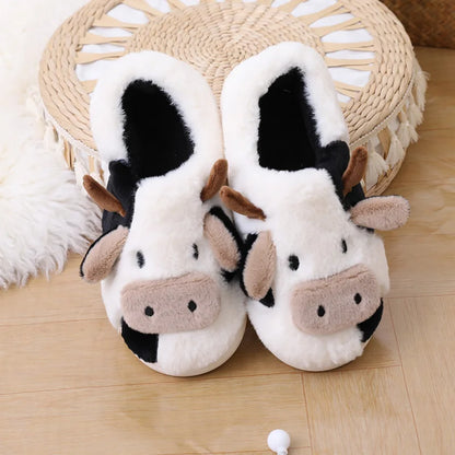 Cute Cow House Slippers