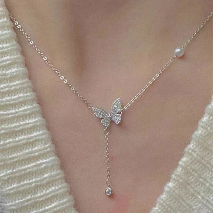 Butterfly Pendant Necklace