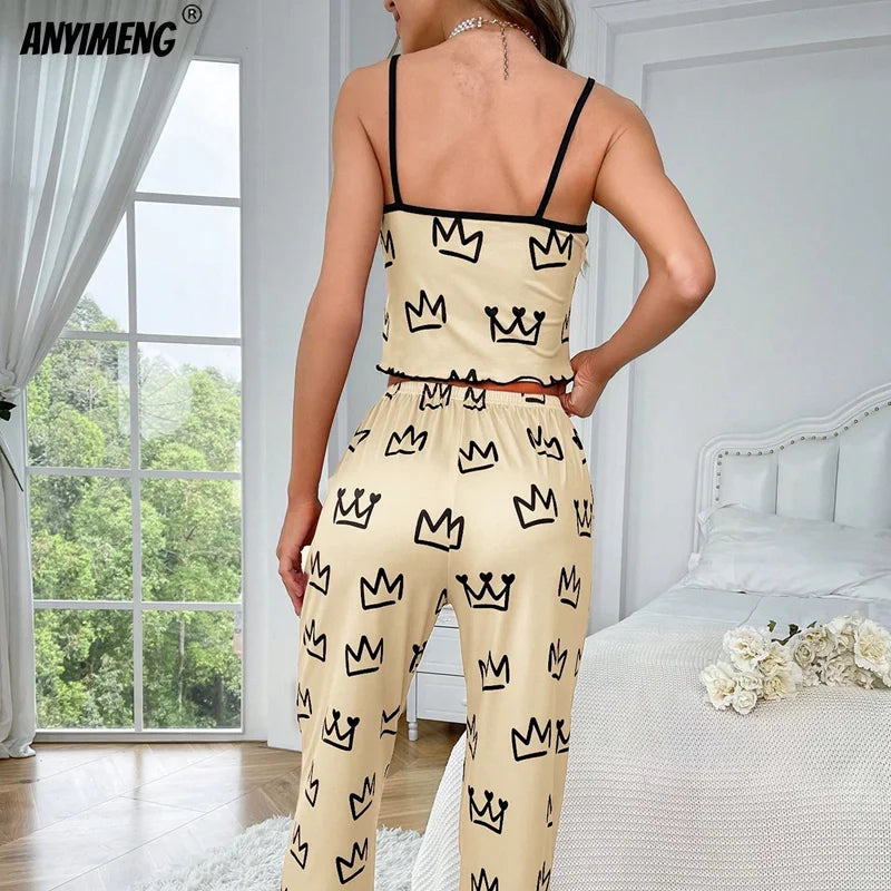 Sexy Crown Pajama Set