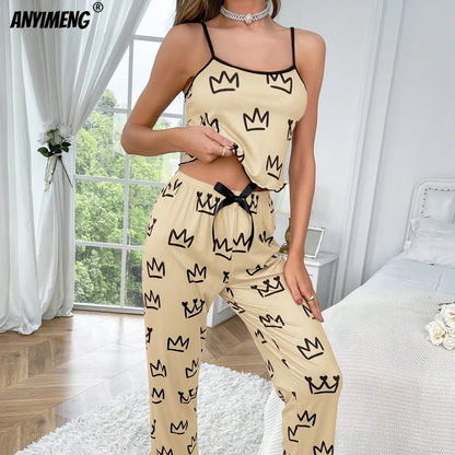 Sexy Crown Pajama Set