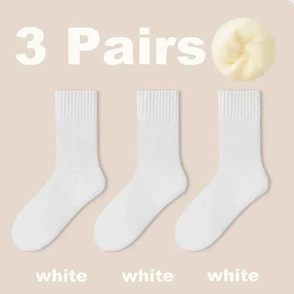 Wool Plush Socks Bundle
