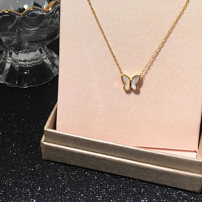 Butterfly Pendant Necklace
