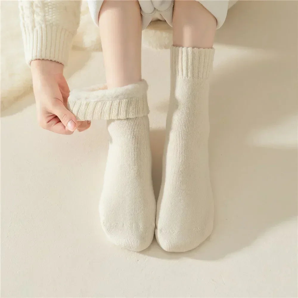 Wool Plush Socks Bundle