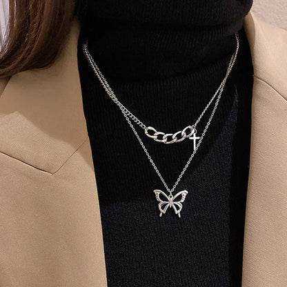 Butterfly Pendant Necklace
