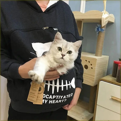 Cat Lovers Pouch Hoodie