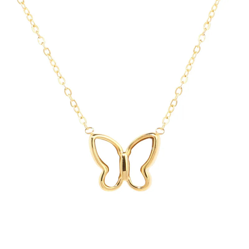 Butterfly Pendant Necklace