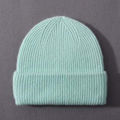 Cashmere Three Fold Knitted Beanie