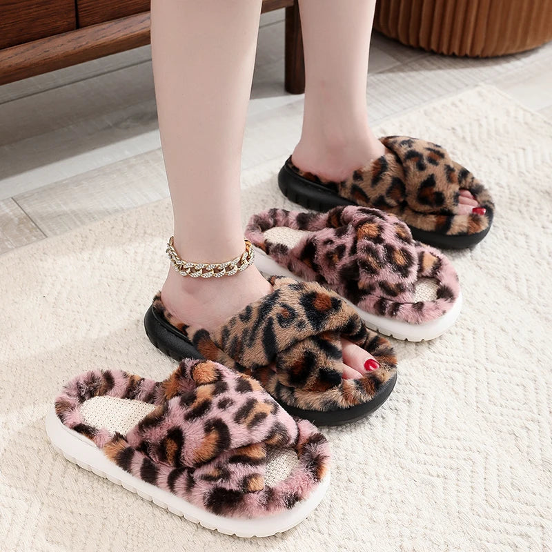 Cross Band Slippers