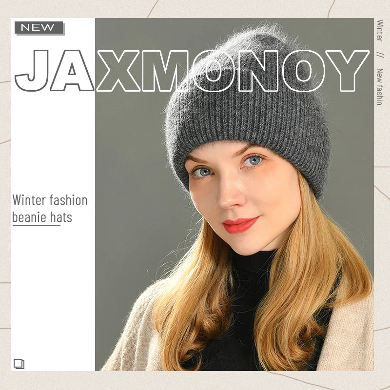 Cashmere Three Fold Knitted Beanie