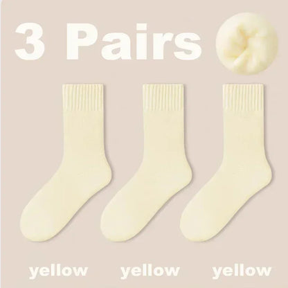 Wool Plush Socks Bundle