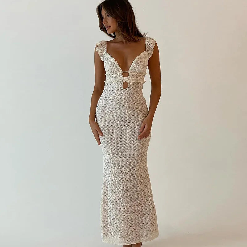 Fontana Cut Out Backless Dress