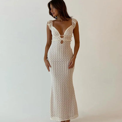Fontana Cut Out Backless Dress