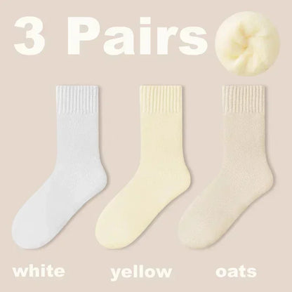 Wool Plush Socks Bundle