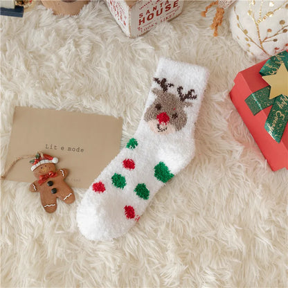 Thickened Fleece Christmas Socks