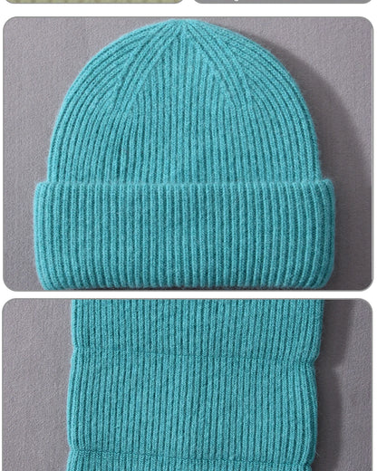 Cashmere Three Fold Knitted Beanie
