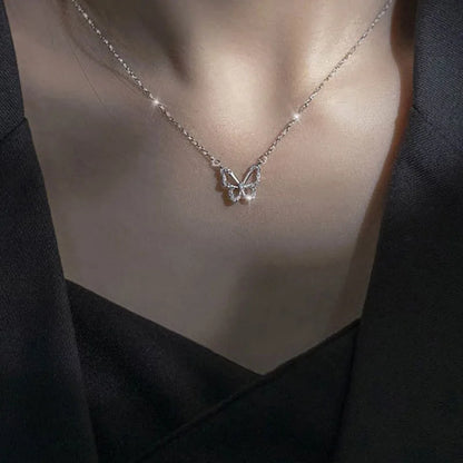 Butterfly Pendant Necklace