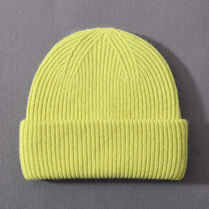 Cashmere Three Fold Knitted Beanie