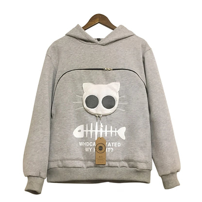 Cat Lovers Pouch Hoodie