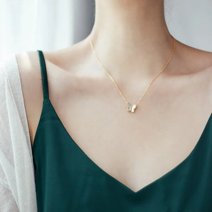 Butterfly Pendant Necklace
