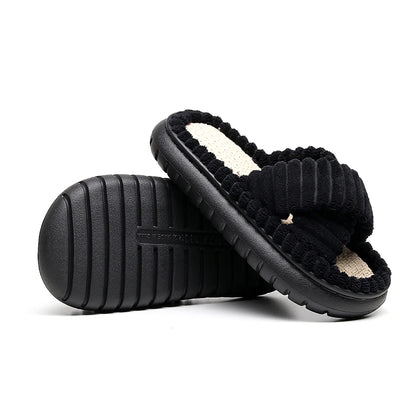 Cross Band Slippers