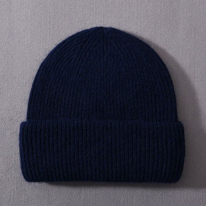 Cashmere Three Fold Knitted Beanie